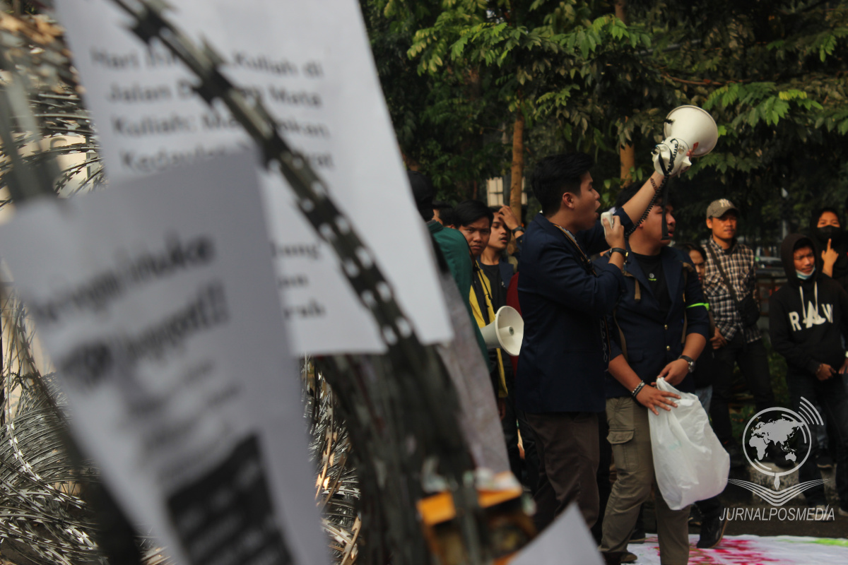 Buntut Rancangan Rkuhp Tidak Transparan Mahasiswa Gelar Aksi