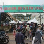 Gapura sekaligus pintu masuk acara yang memeringati HUT Kodam III Siliwangi yang bertempat di Teras Cikapundung dengan menggelar serangkaian acara untuk masyarakat, Minggu (21/05/2017). (Cikal Bintang/Magang)