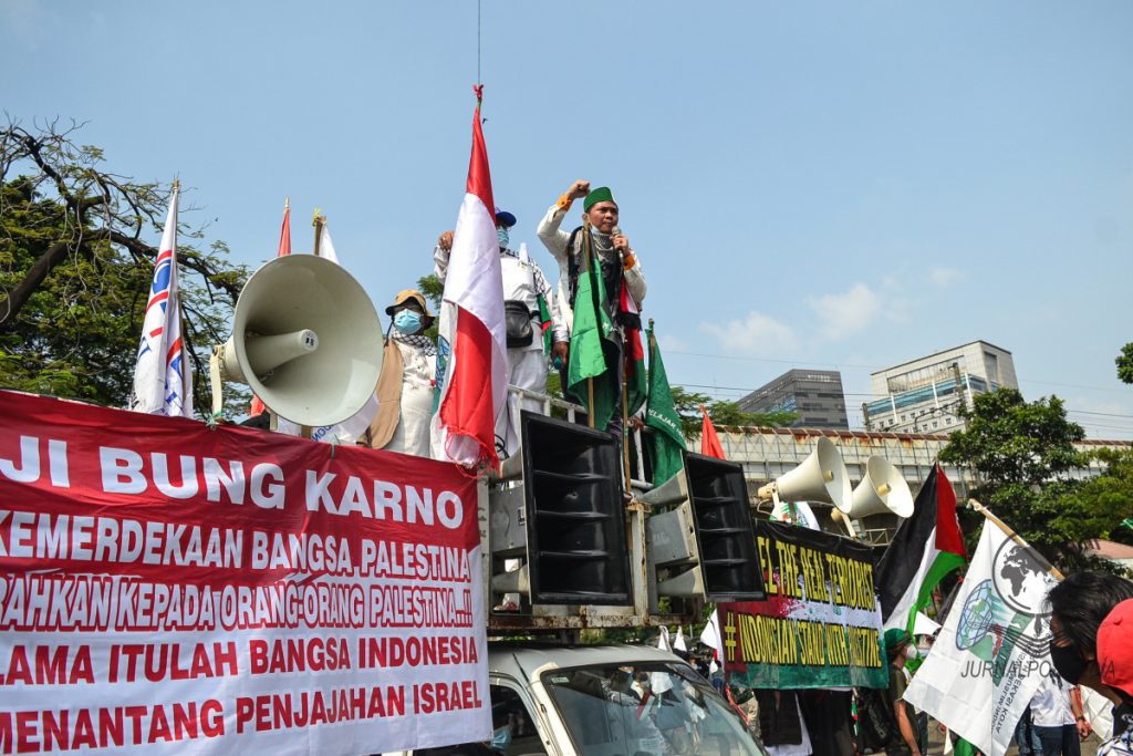 Aksi Solidaritas Indonesia Untuk Palestina Di Jakarta - Jurnalposmedia